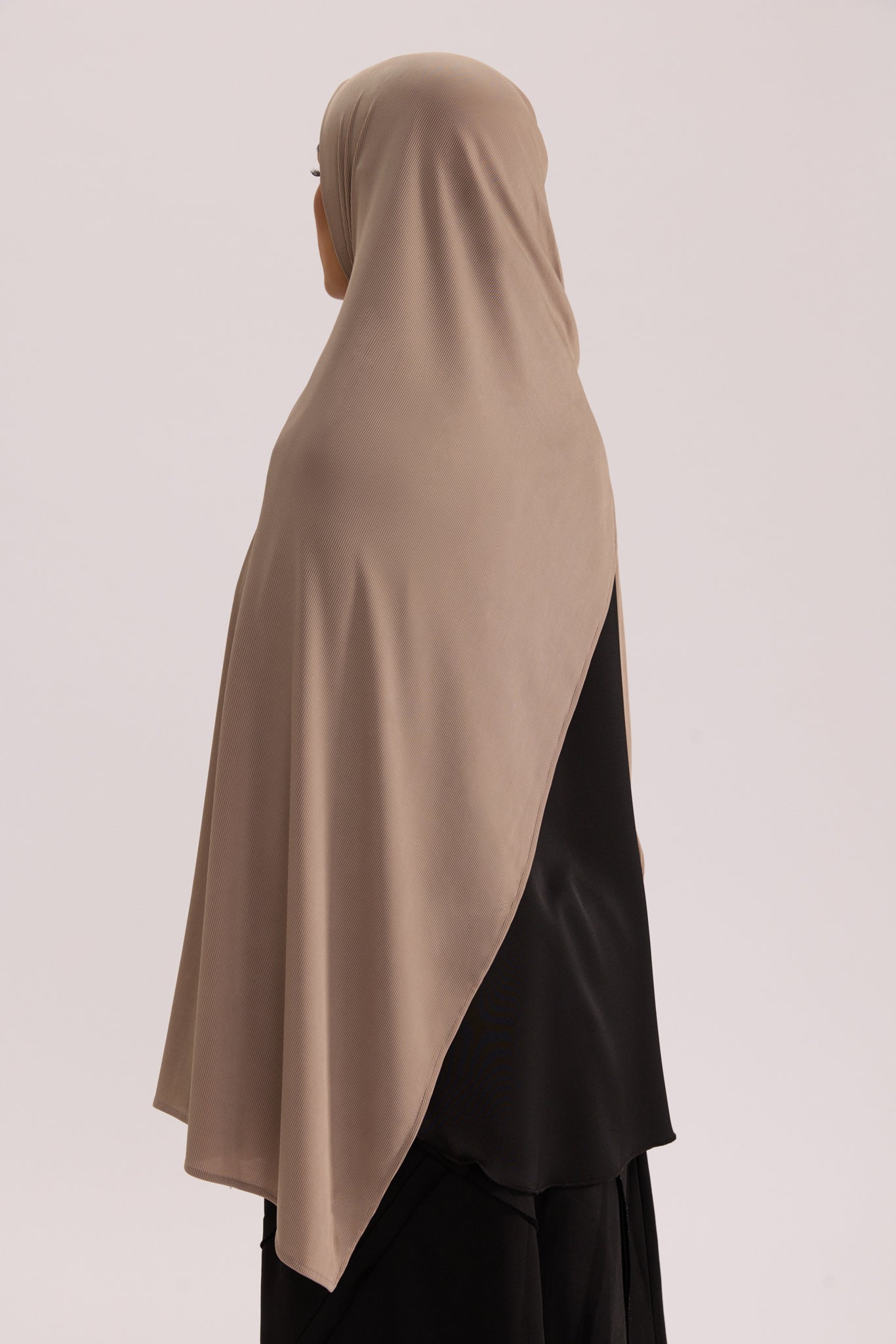Schal aus Jersey mit Air Rib-Muster