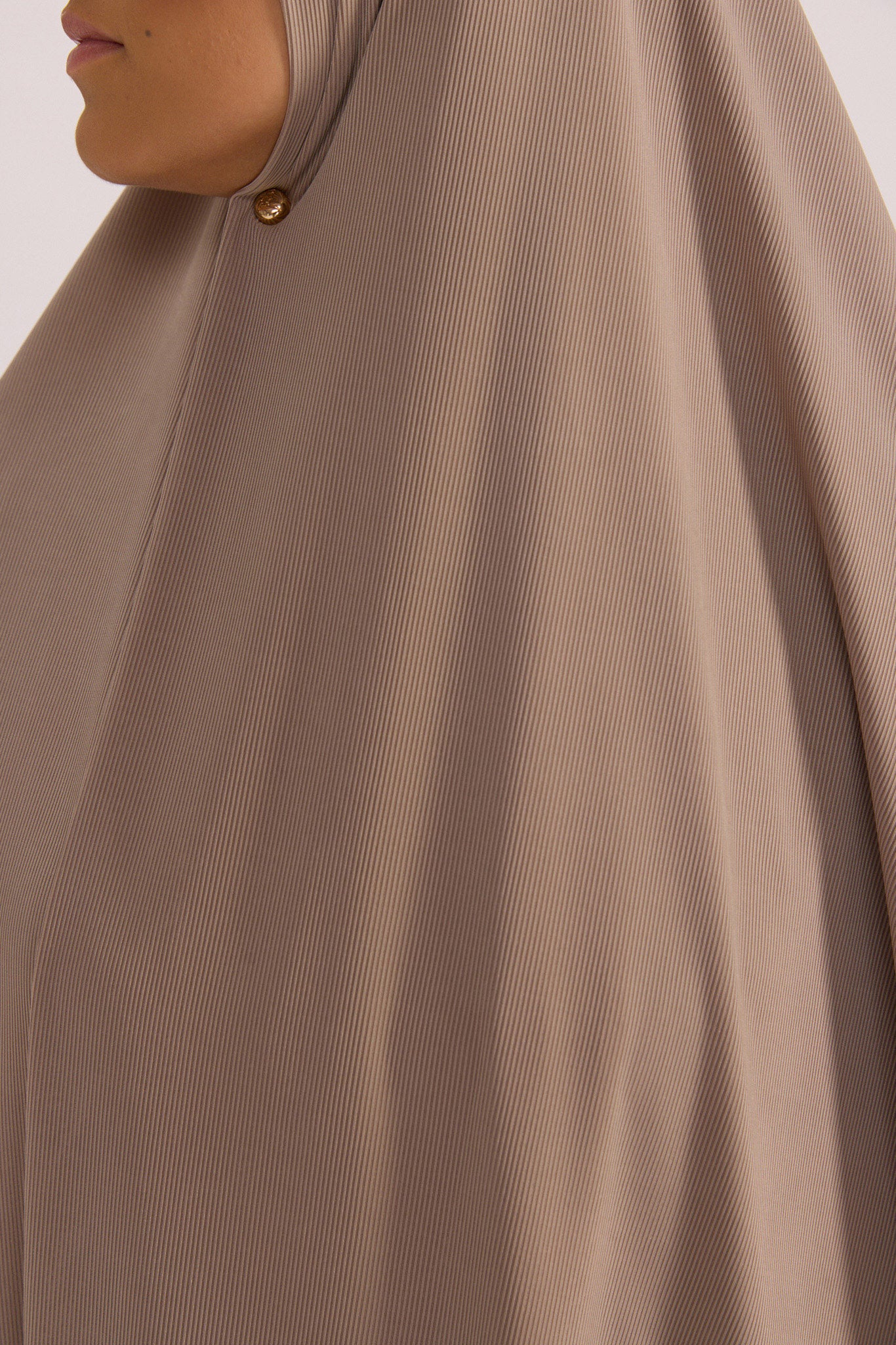 Schal aus Jersey mit Air Rib-Muster